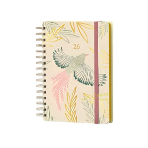 Mooving Agenda 2026 10X15 2Dxp Boho Gold